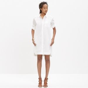 Madewell Courtyard Shirt Dress Size Small